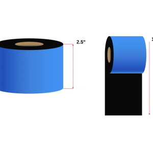 2.5" X 1476' BMR Zebra Ribbon