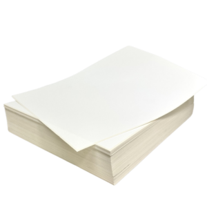 8.5" X 11" White Laser Vinyl Sheet Label