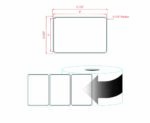 3" X 2" Matte PET Label - Image 2