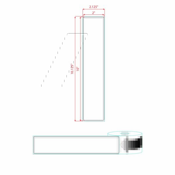 2" X 10" PolyMatte(TT) Label, Roll - Image 2