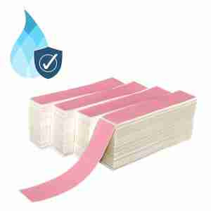 2" X 10" PolyMatte(TT) Label, Fanfold - Pink