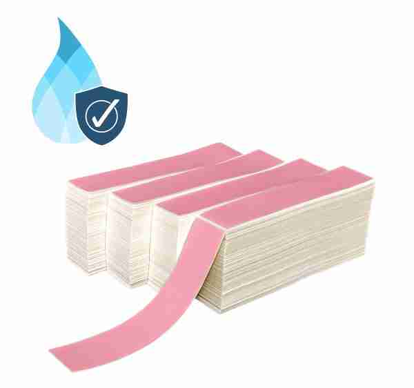 2" X 10" PolyMatte(TT) Label, Fanfold - Pink