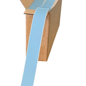 1.625" x 14.625" Thermal Transfer Paper Label, Blue Floodcoat